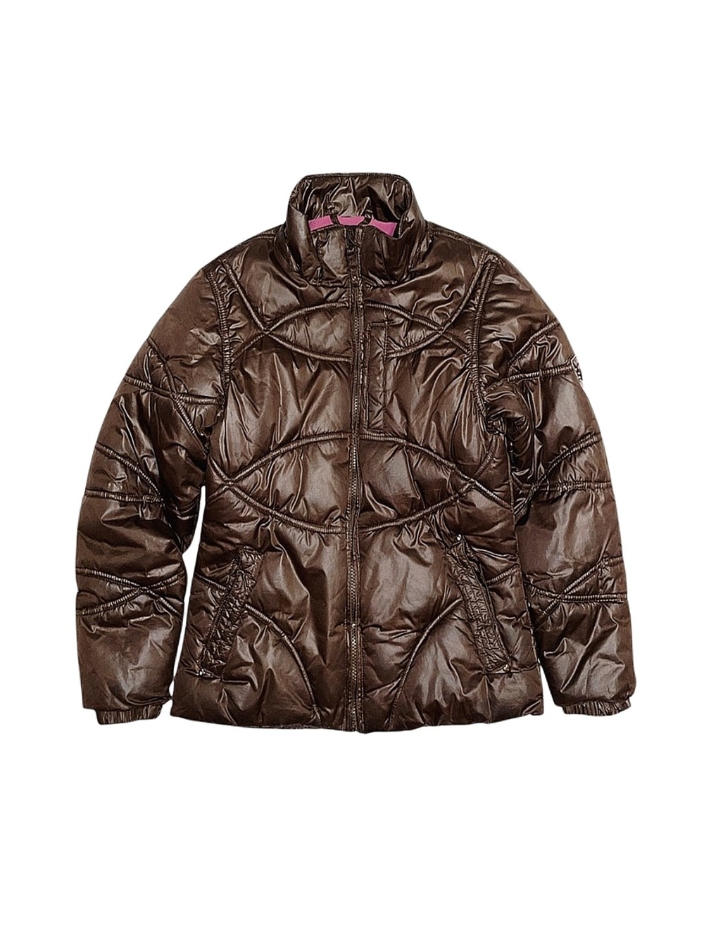 HAWKE & CO Girl's Brown Winter Coat Size 10/12
